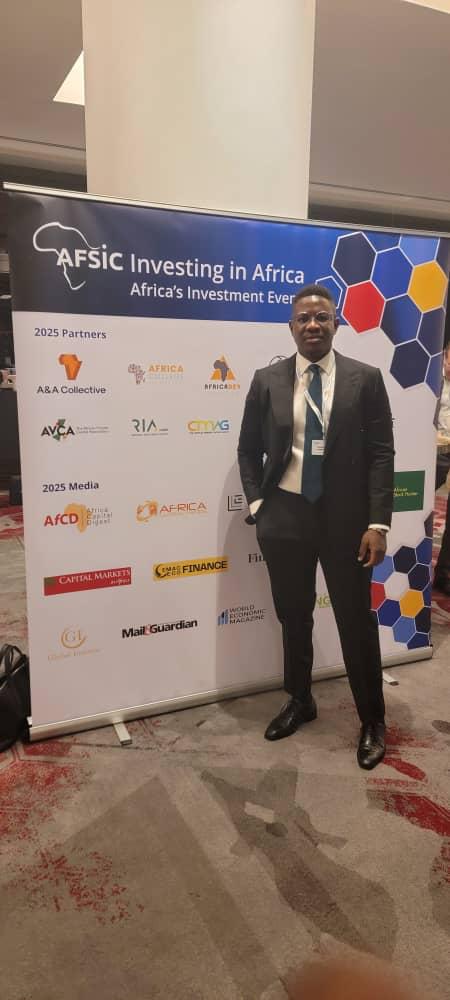 Oluwafemi at the AFSIC — Investing in Africa summit