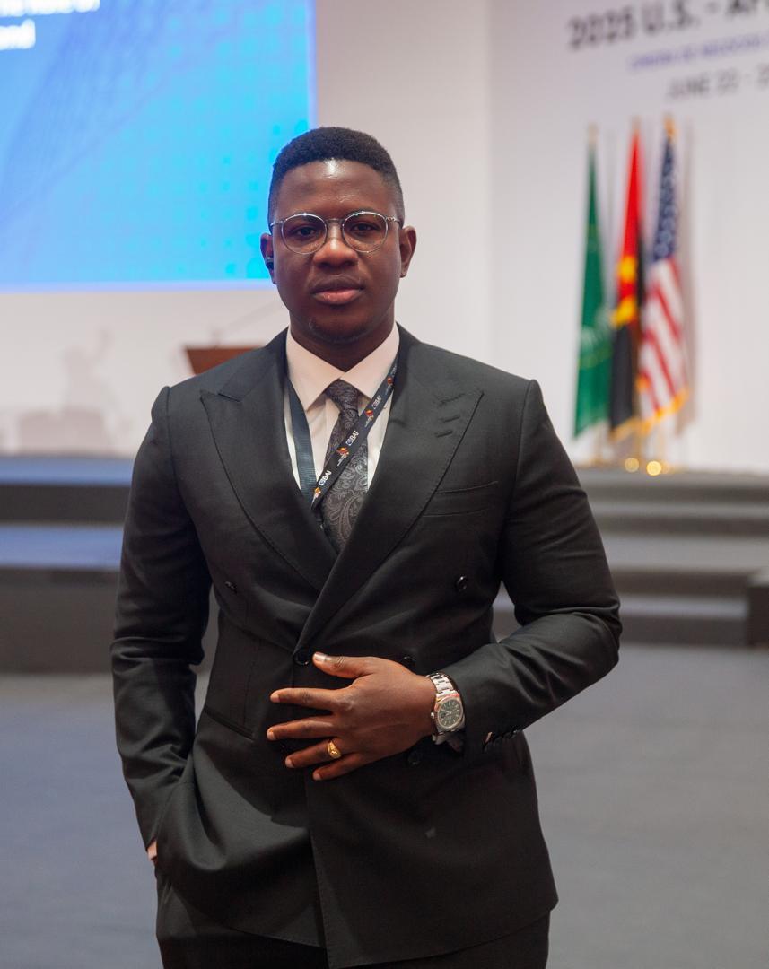 Oluwafemi at the 2025 U.S.–Africa Business Summit